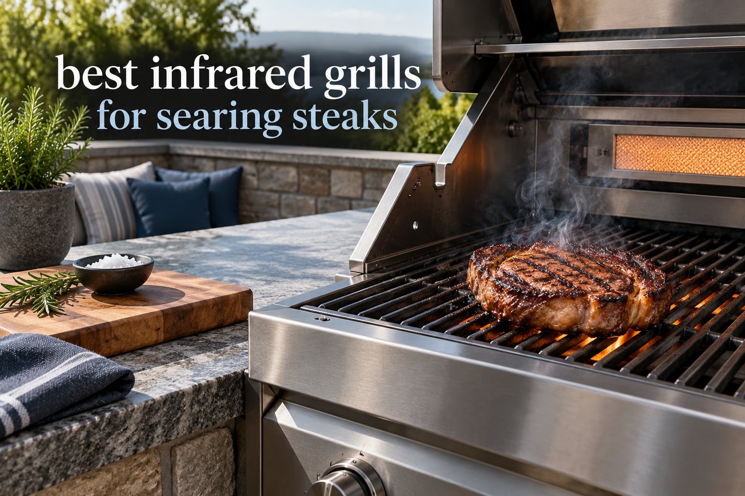 best infrared grills for searing steaks