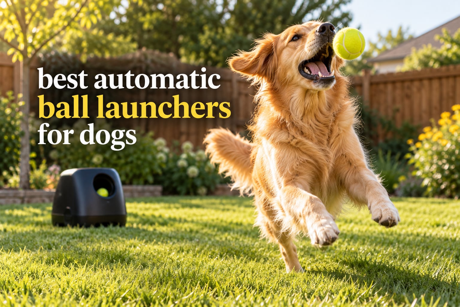 best automatic ball launchers for dogs