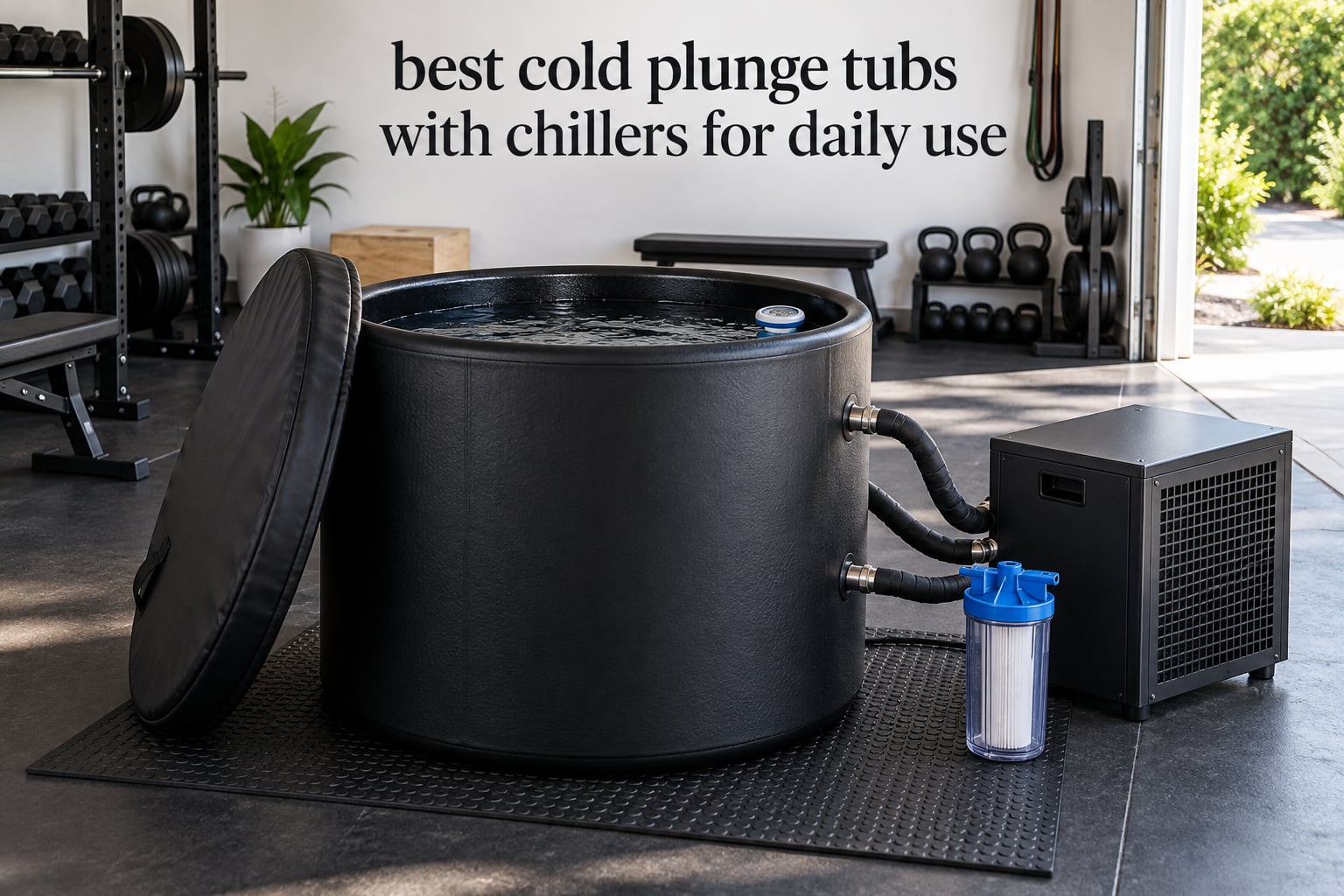 best cold plunge tubs with chillers for daily use