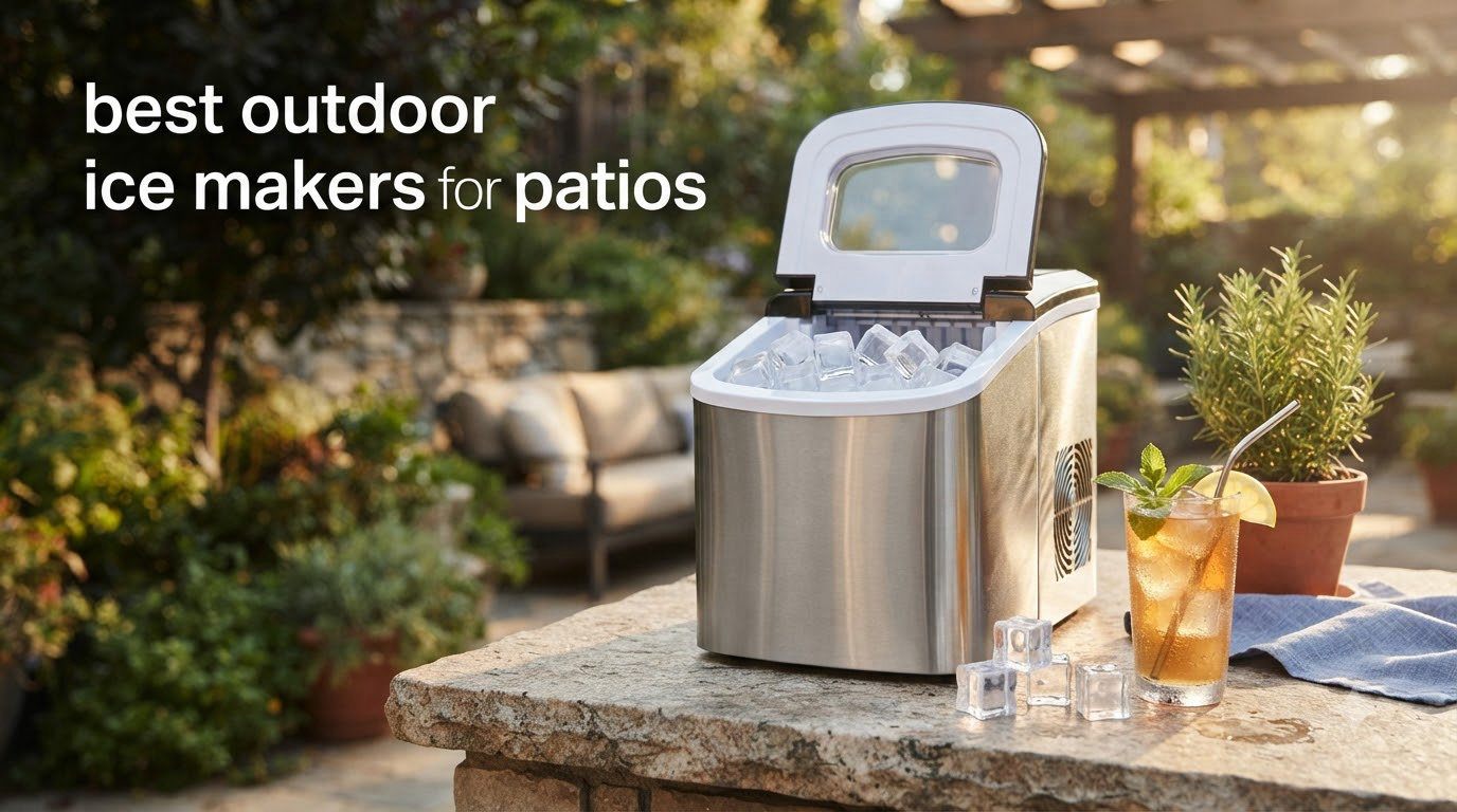 best outdoor ice makers for patios
