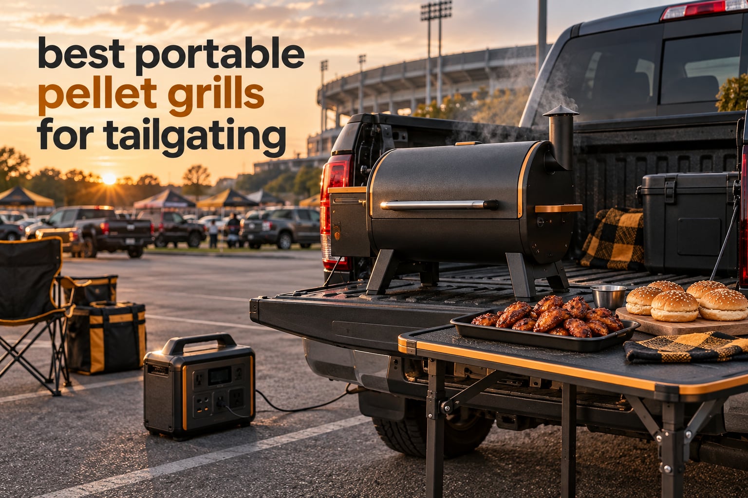 best portable pellet grills for tailgating