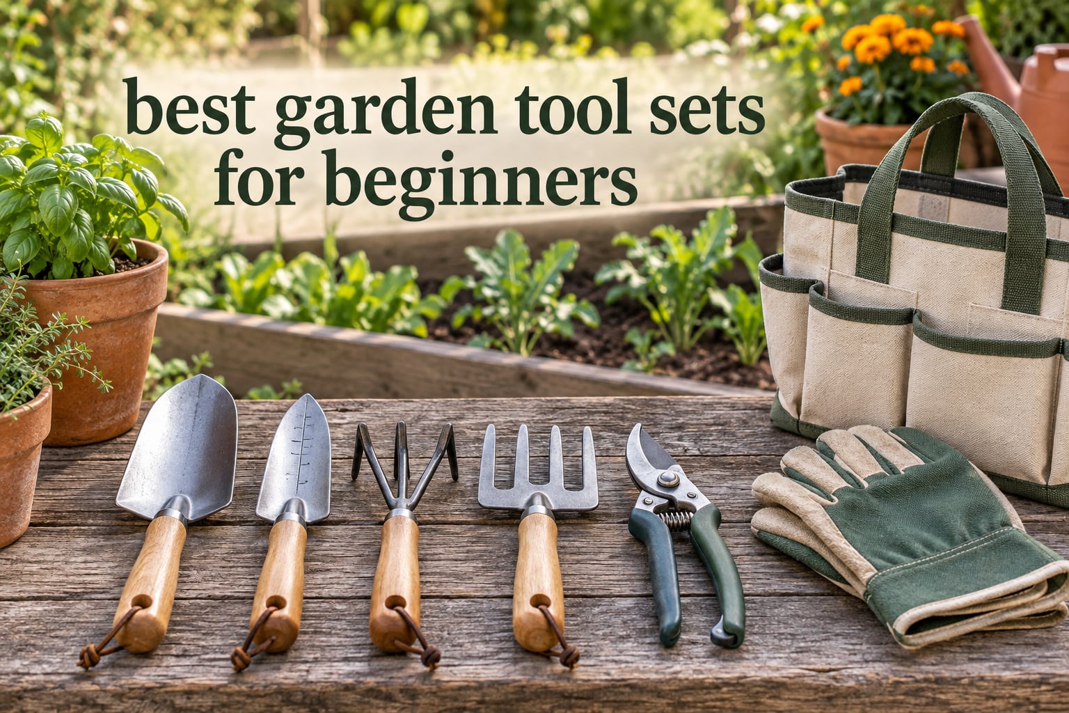 best garden tool sets for beginners