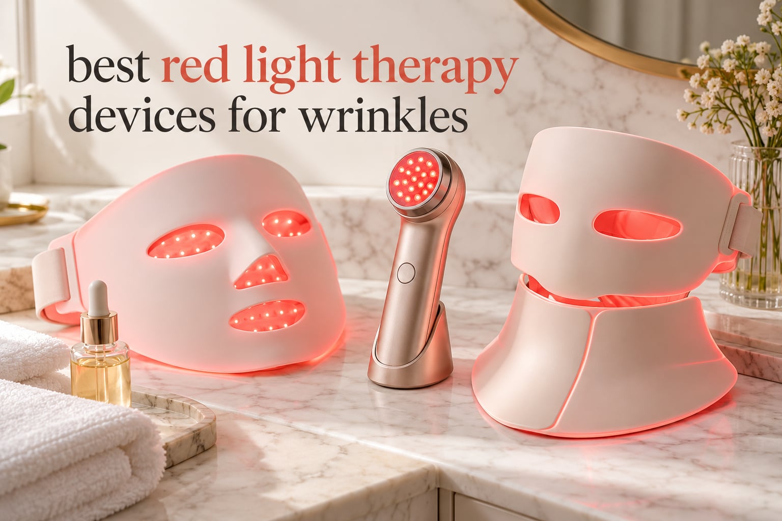 best red light therapy devices for wrinkles