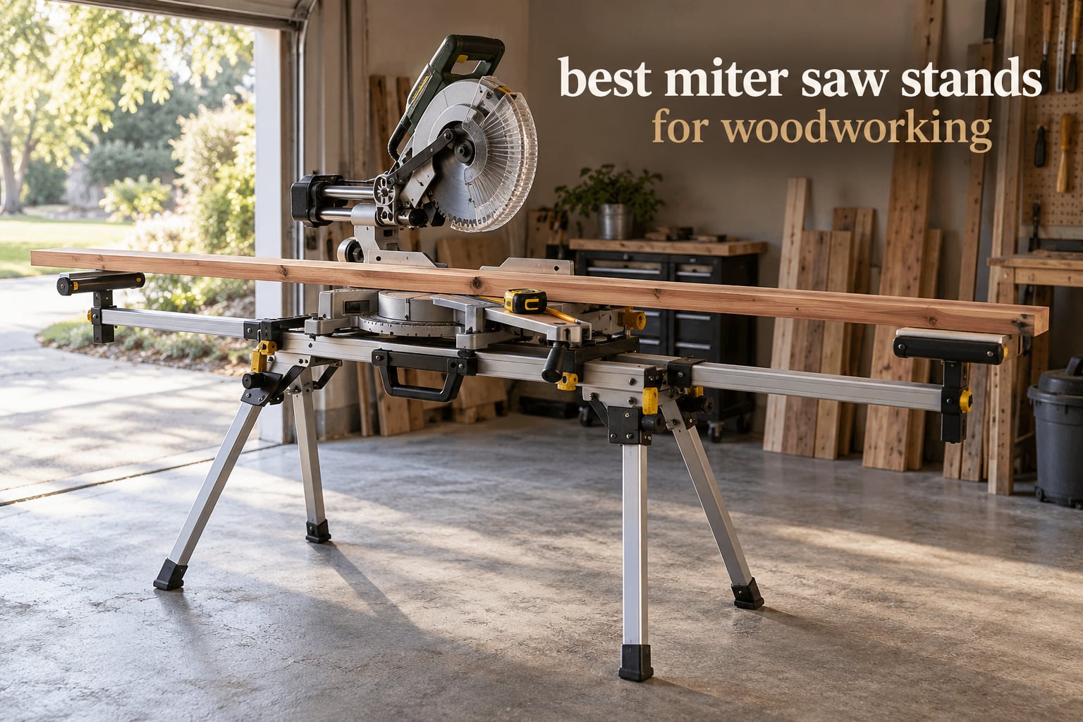 best miter saw stands for woodworking