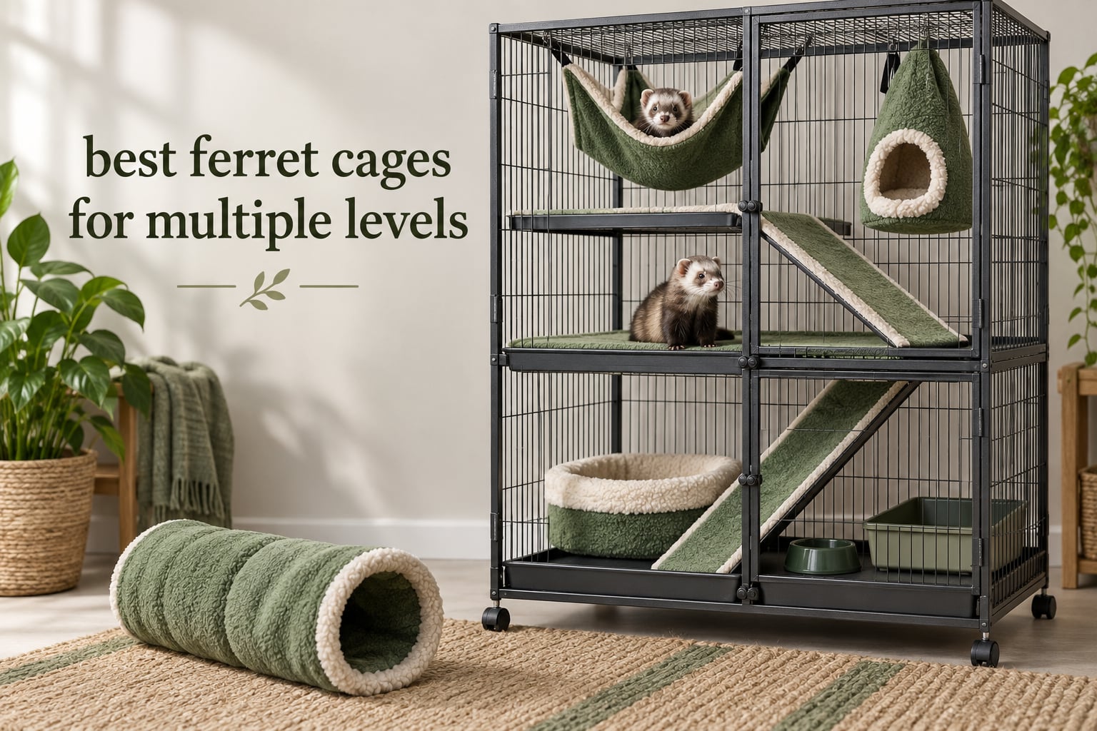 best ferret cages for multiple levels