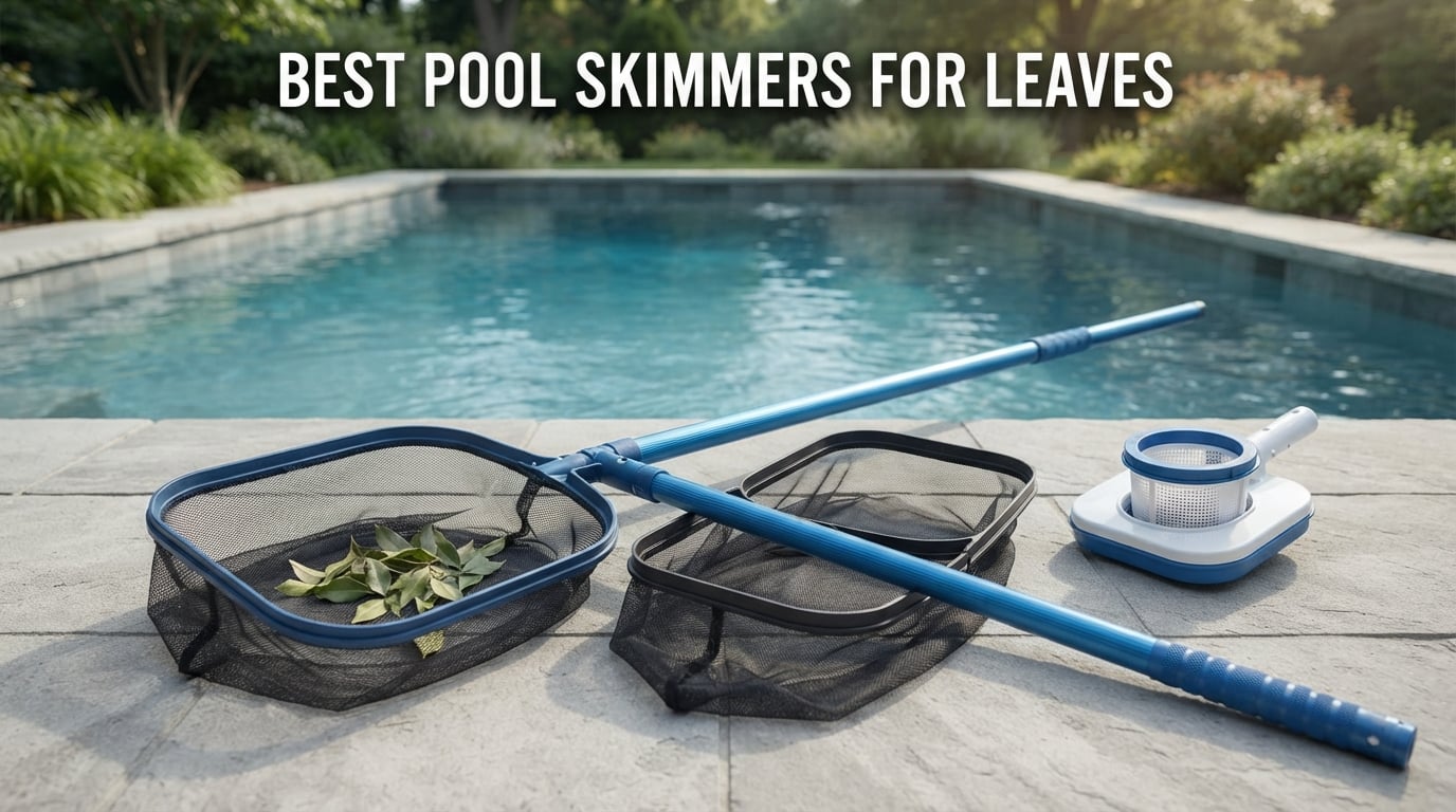 best pool skimmers for leaves