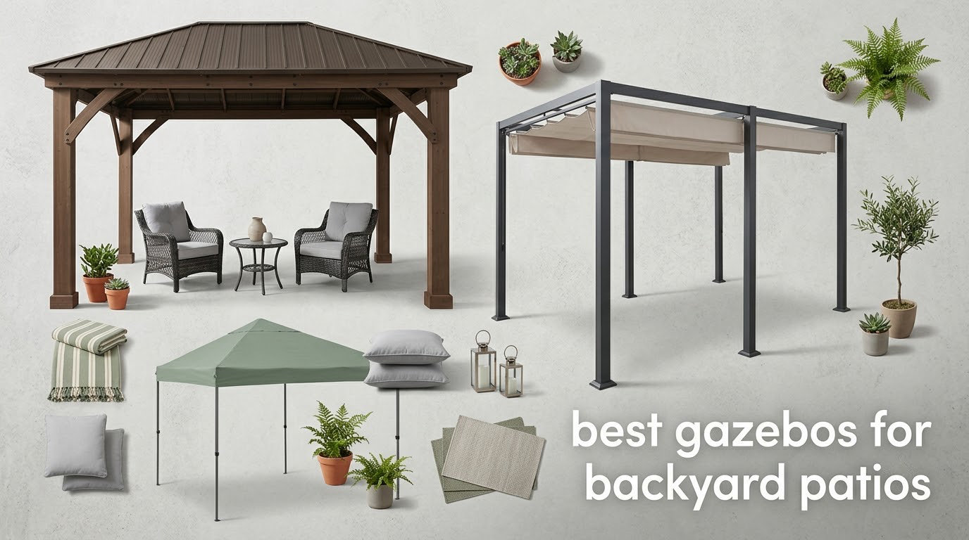 best gazebos for backyard patios