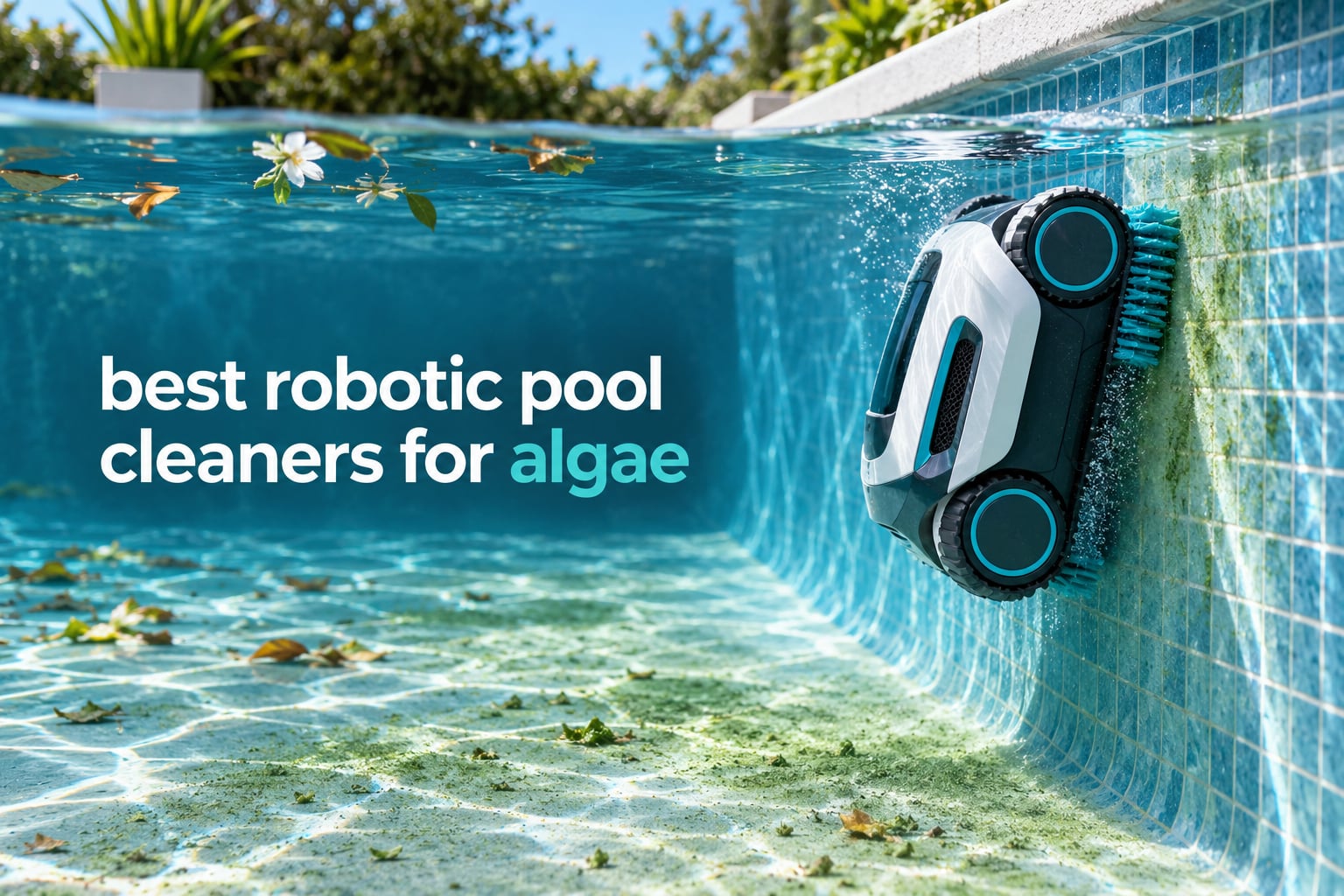 best robotic pool cleaners for algae