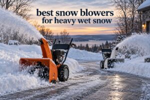 best snow blowers for heavy wet snow