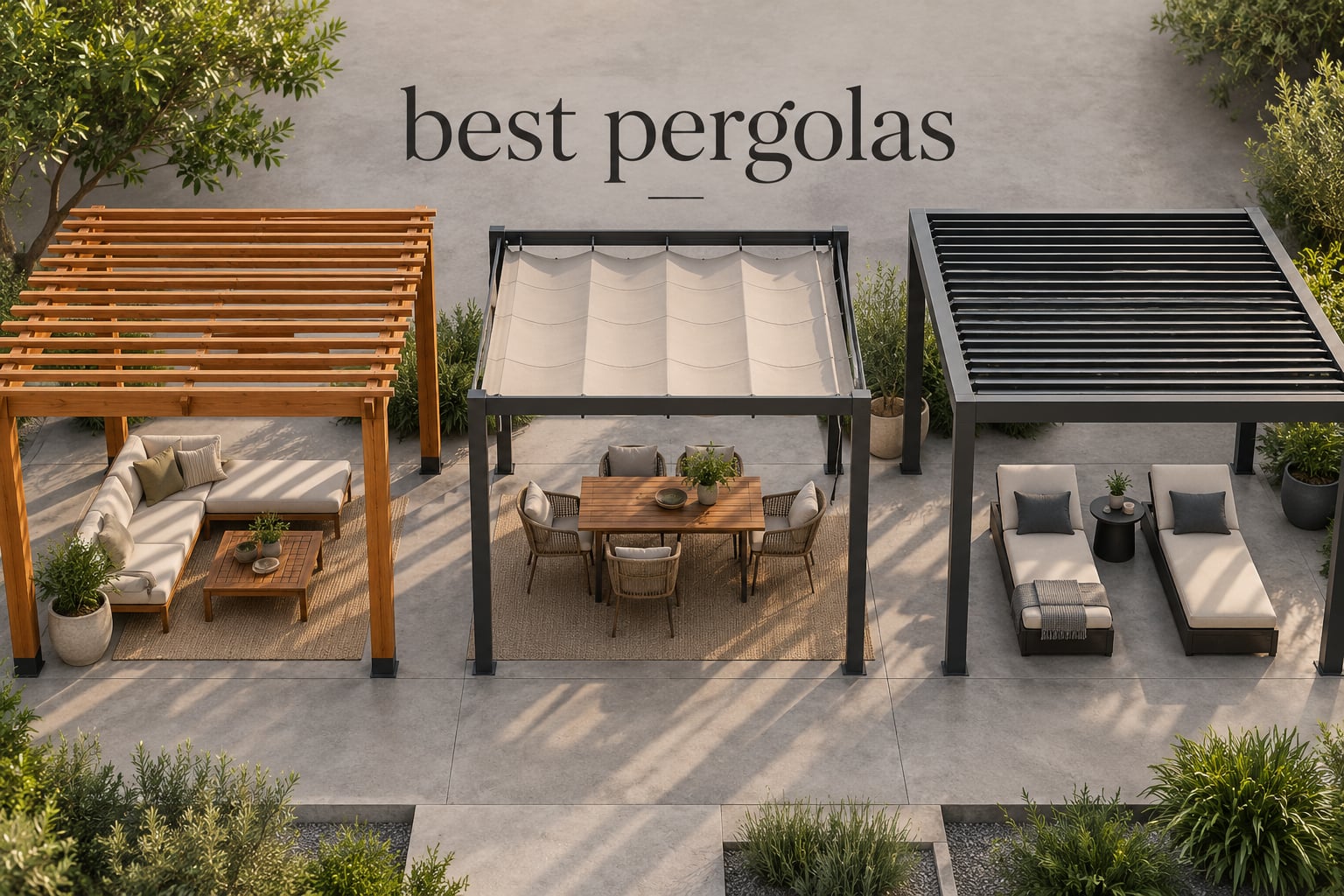 best pergolas