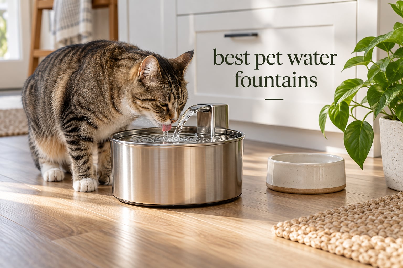 best pet water fountains