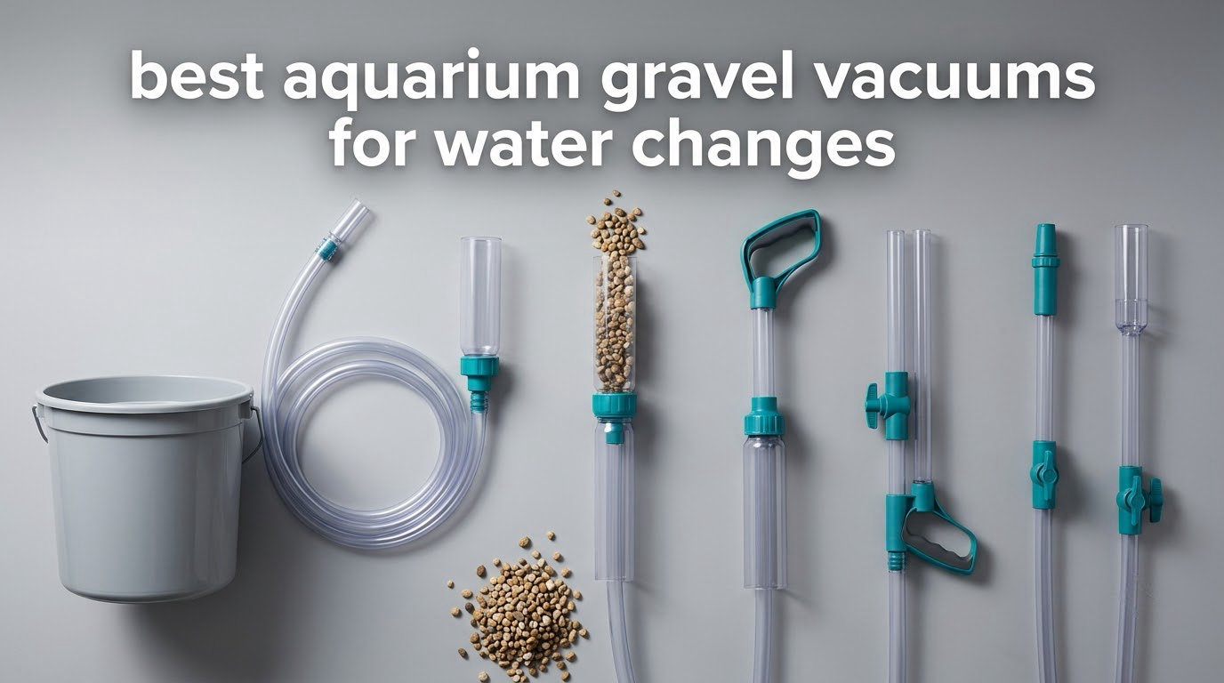 best aquarium gravel vacuums for water changes