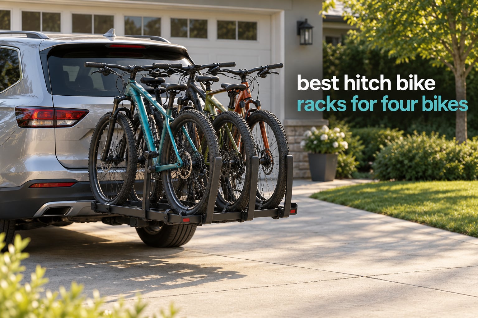 best hitch bike racks for four bikes