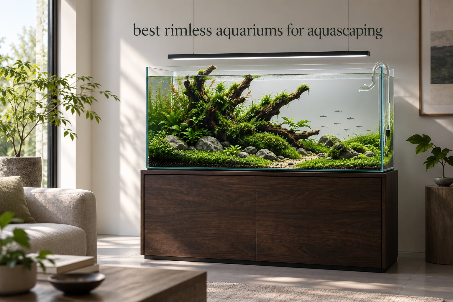 best rimless aquariums for aquascaping