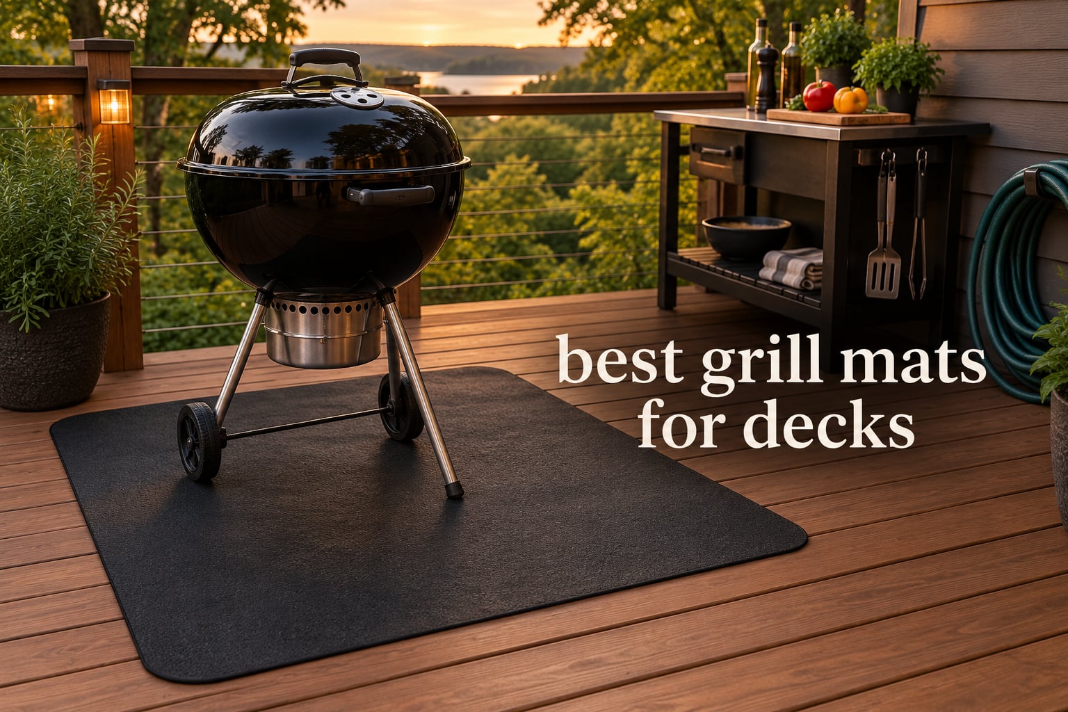 best grill mats for decks