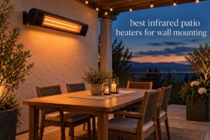 best infrared patio heaters for wall mounting