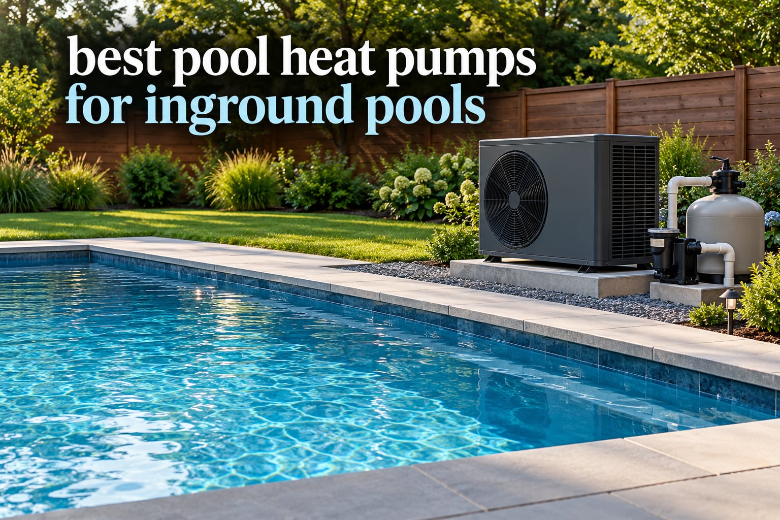best pool heat pumps for inground pools