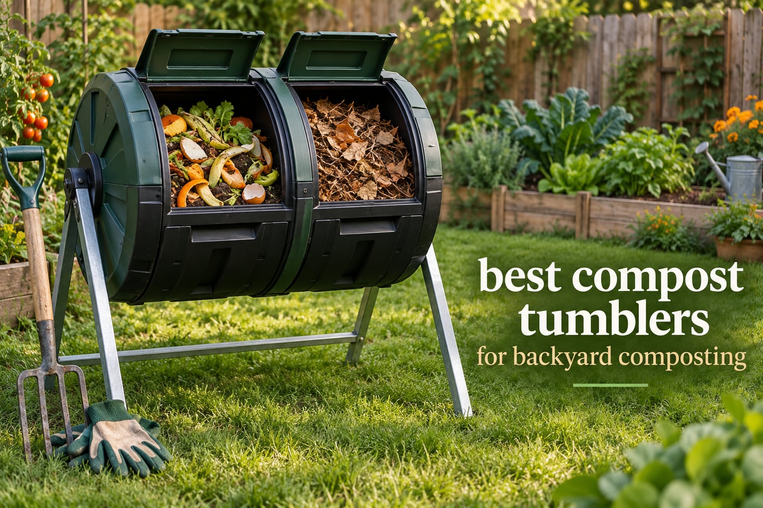 best compost tumblers for backyard composting