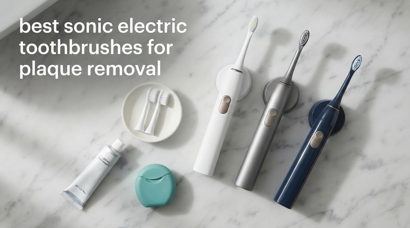 best sonic electric toothbrushes for plaque removal