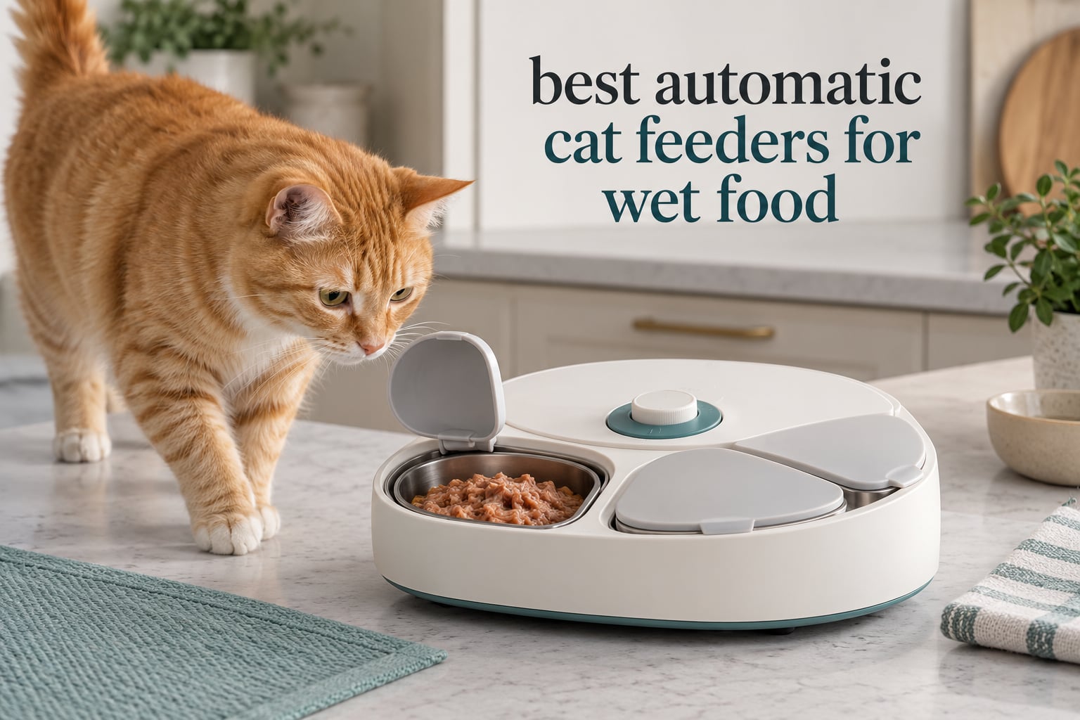 best automatic cat feeders for wet food