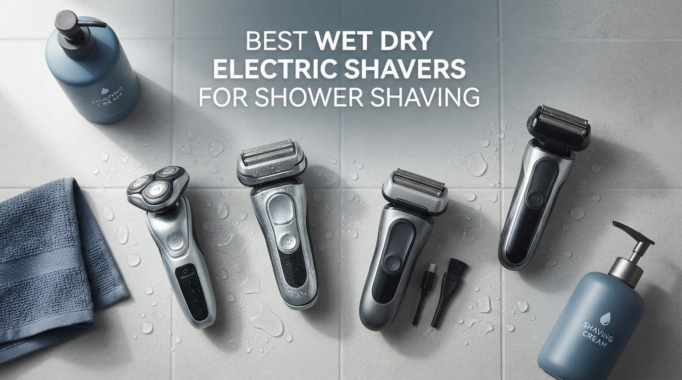 best wet dry electric shavers for shower shaving