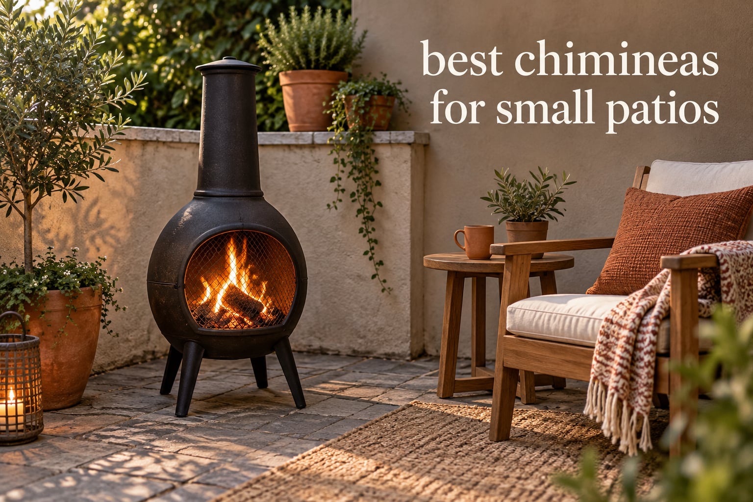 best chimineas for small patios