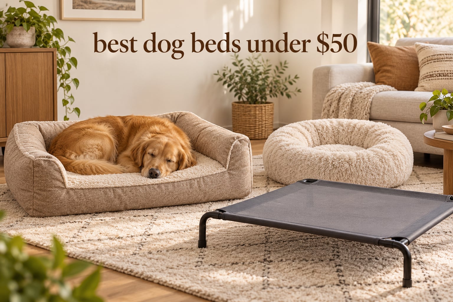 best dog beds under $50