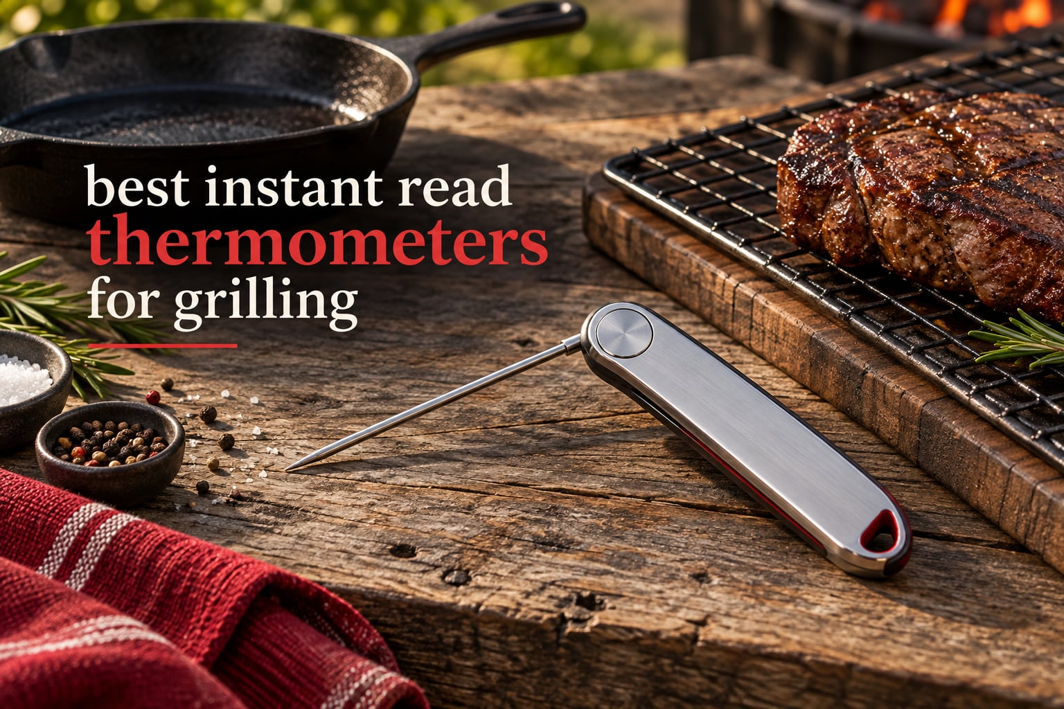 best instant read thermometers for grilling