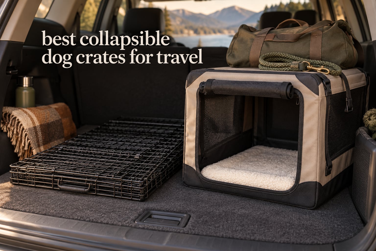best collapsible dog crates for travel