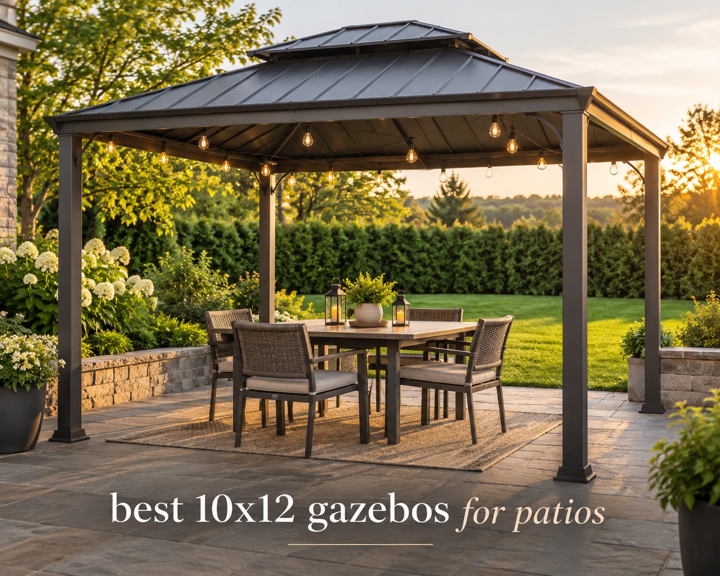 best 10x12 gazebos for patios