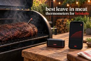 best leave in meat thermometers for briskets