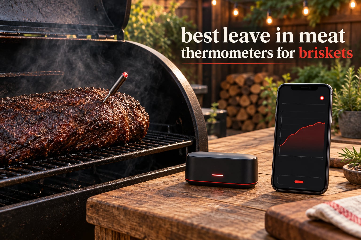 best leave in meat thermometers for briskets