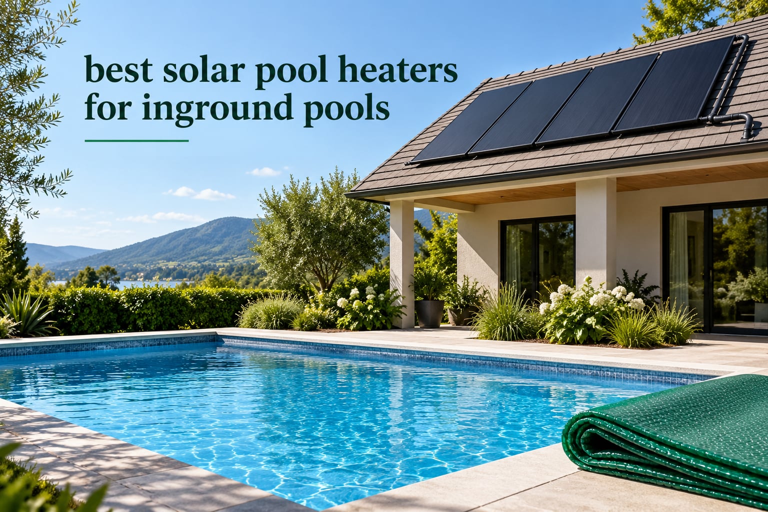 best solar pool heaters for inground pools