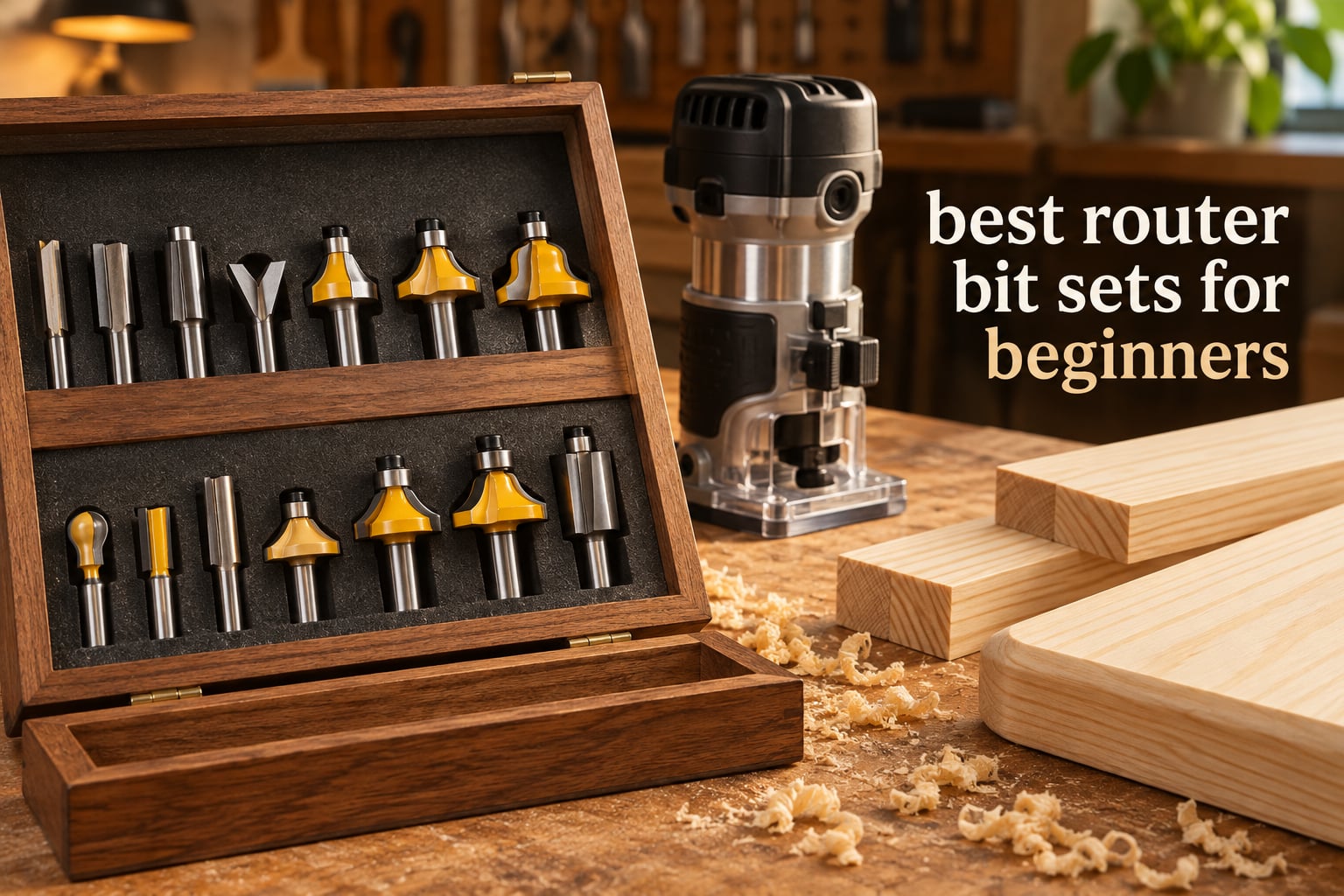 best router bit sets for beginners