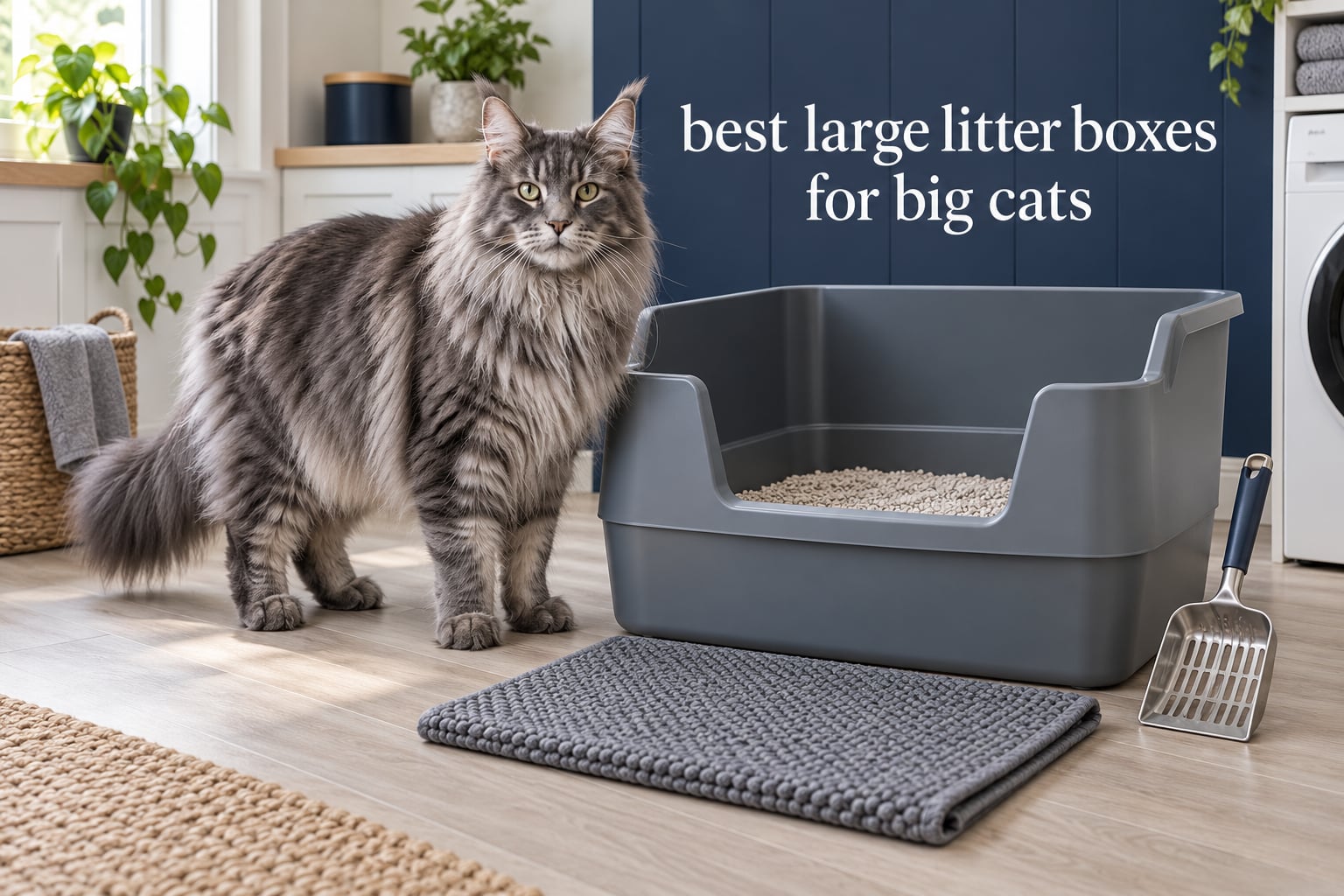 best large litter boxes for big cats