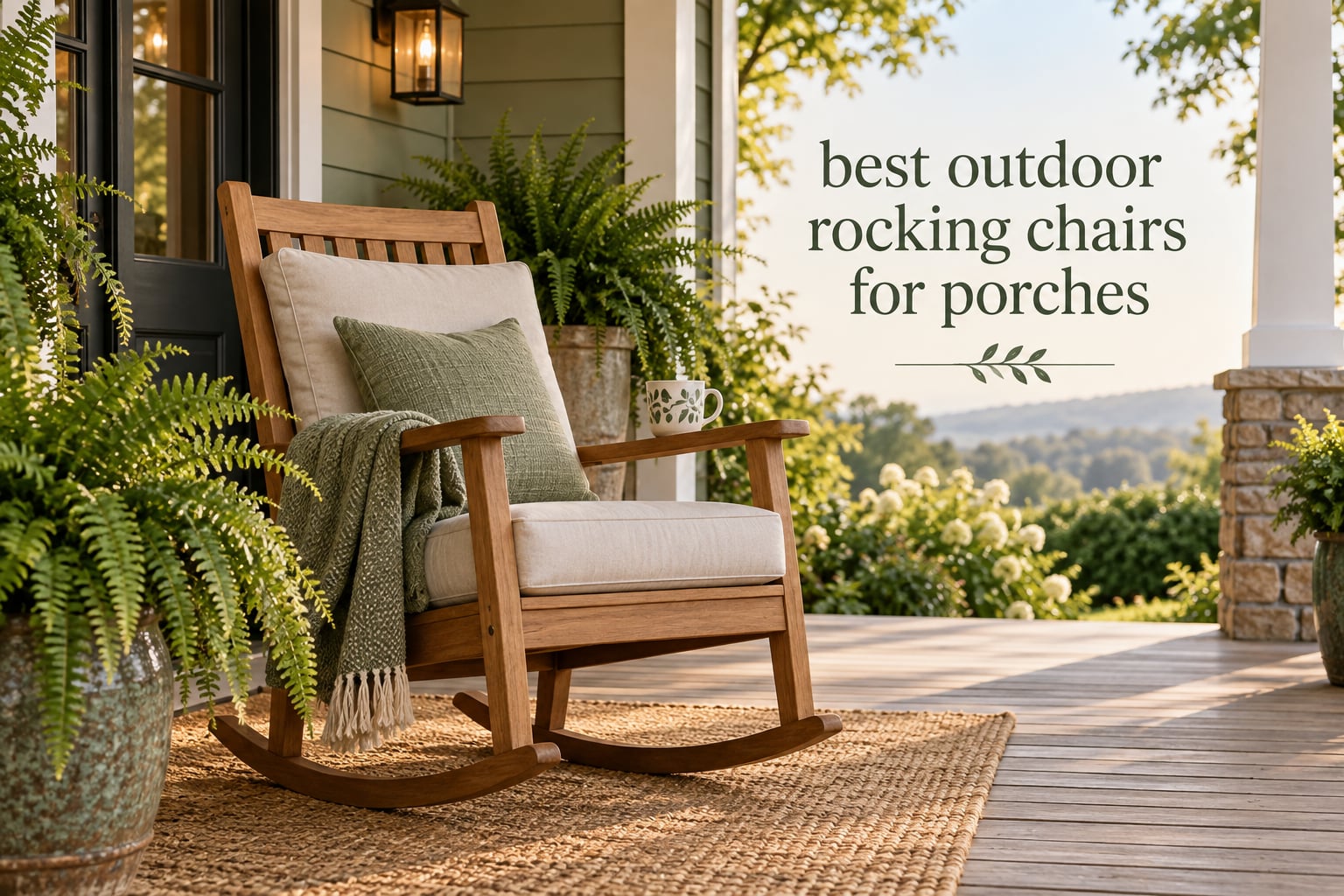 best outdoor rocking chairs for porches