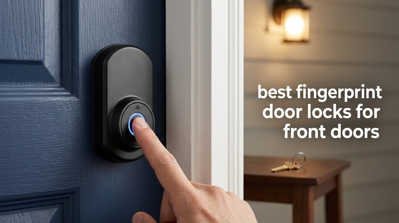 best fingerprint door locks for front doors