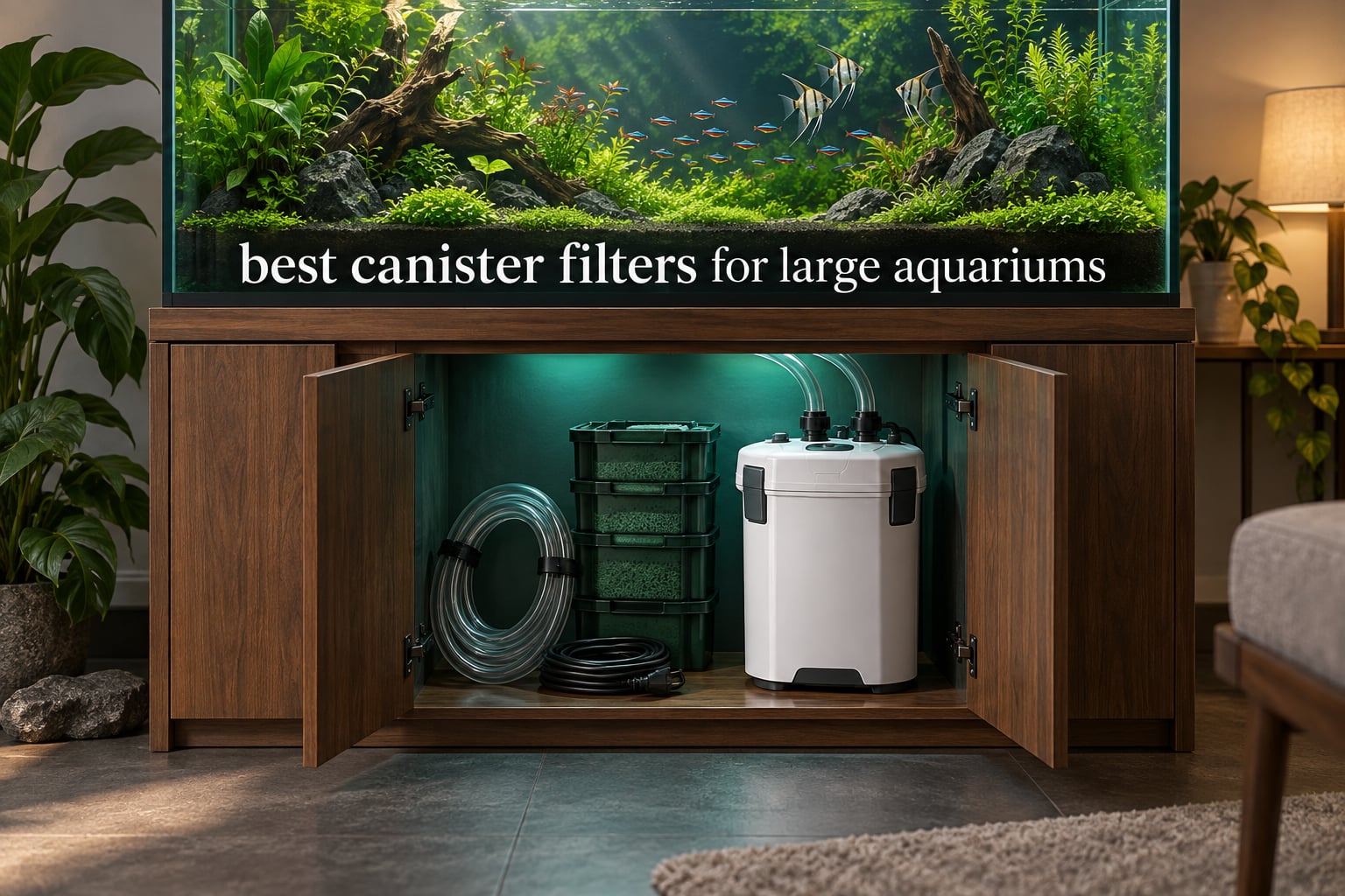 best canister filters for large aquariums