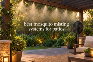 best mosquito misting systems for patios