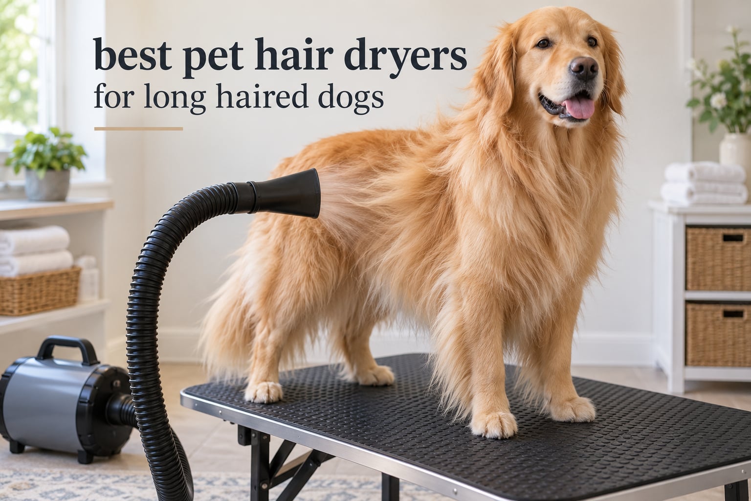 best pet hair dryers for long haired dogs