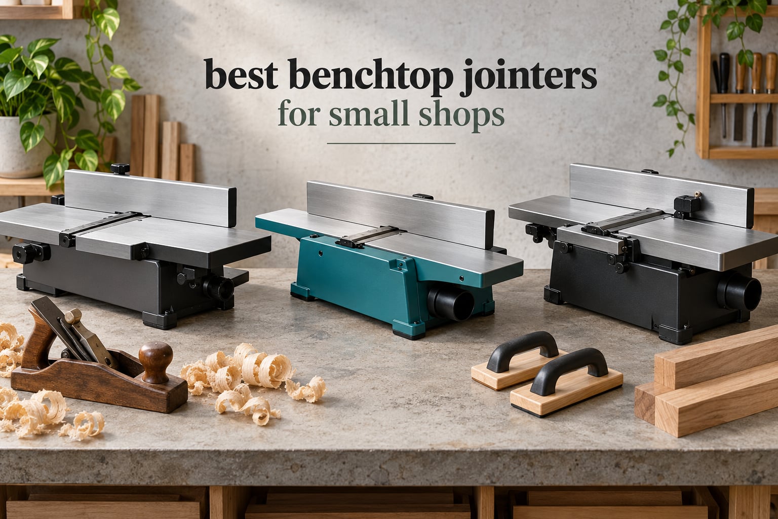 best benchtop jointers for small shops