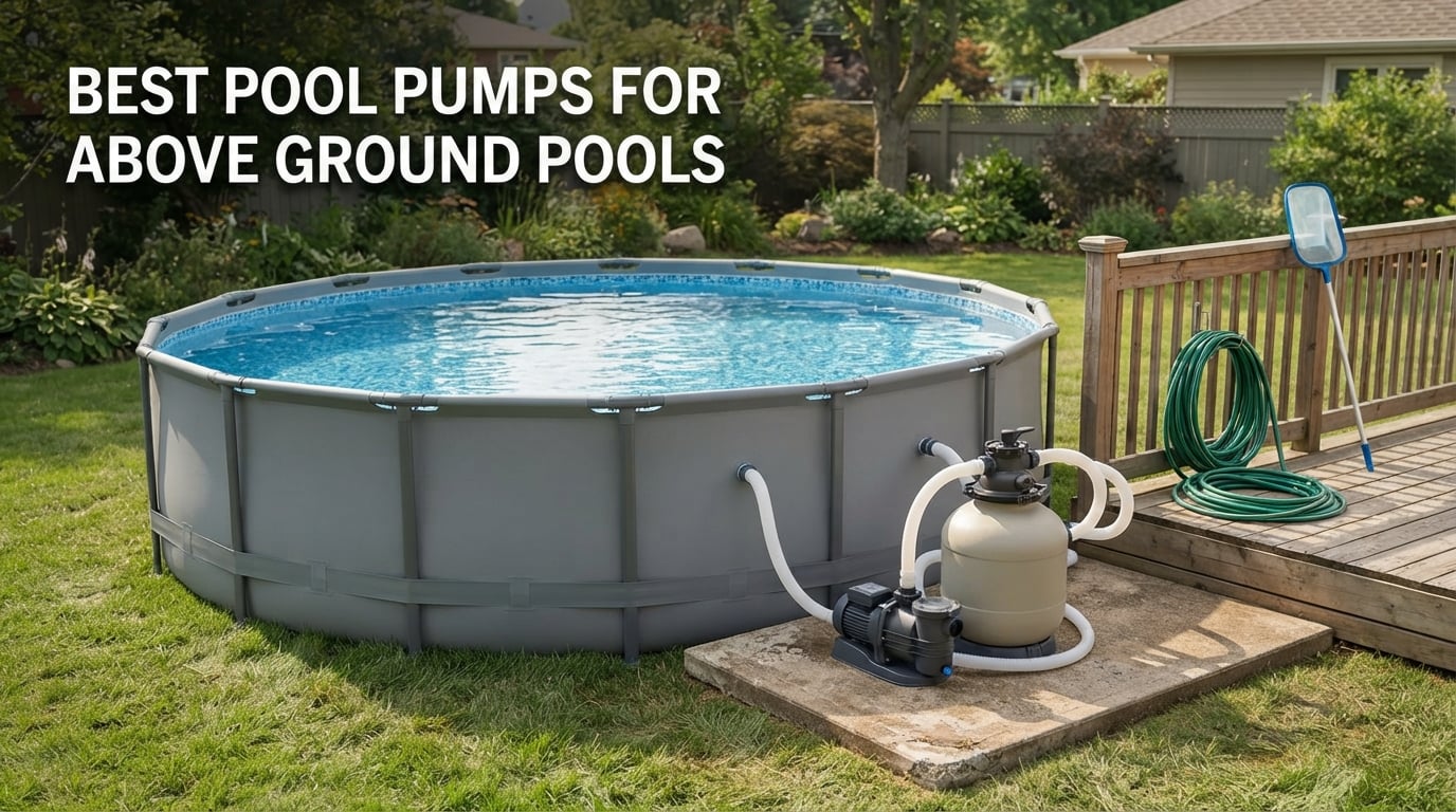 best pool pumps for above ground pools