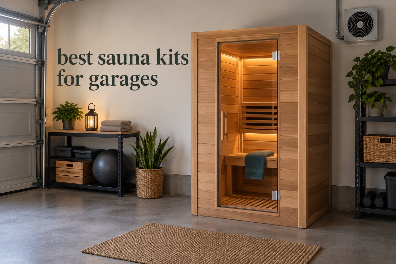 best sauna kits for garages