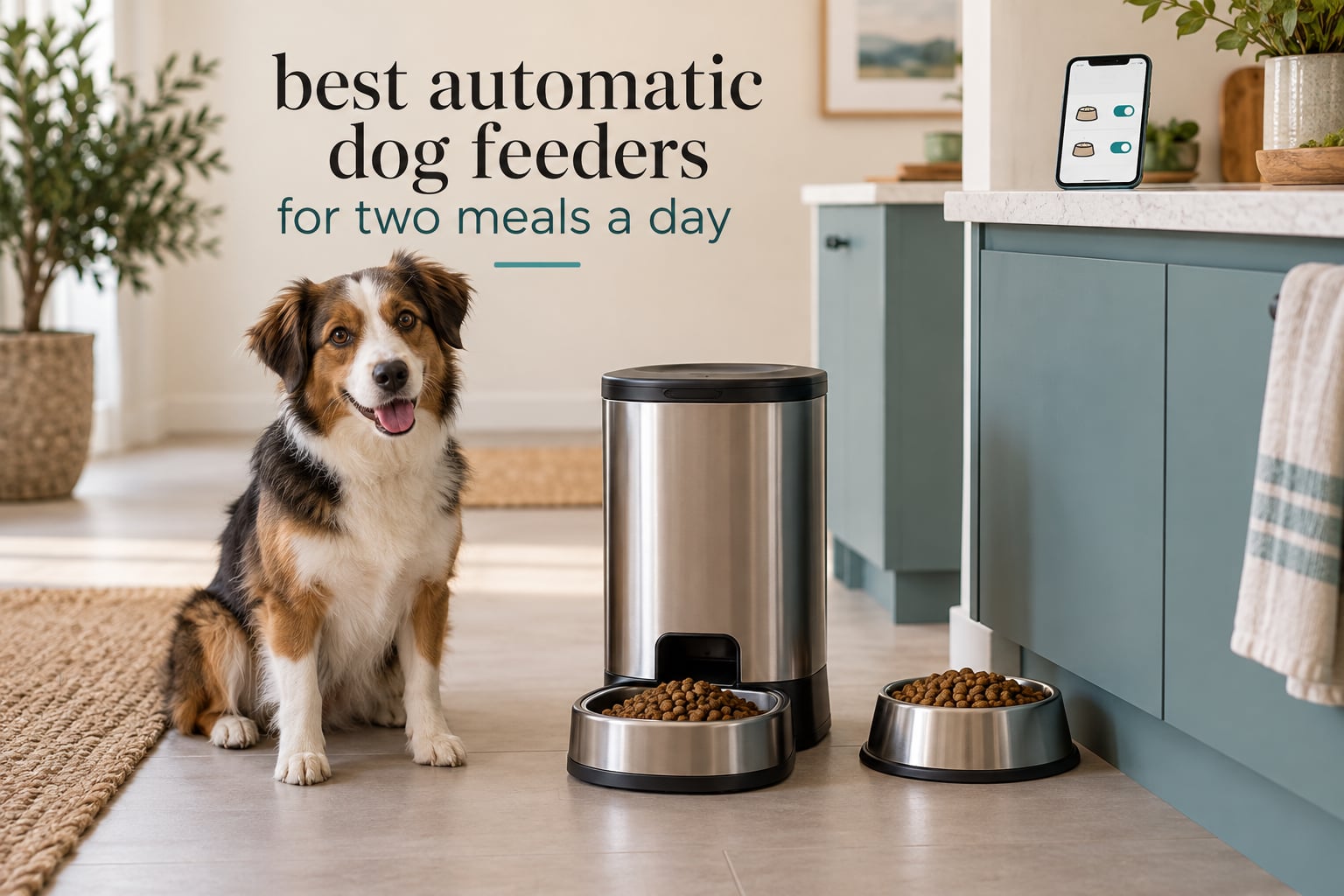 best automatic dog feeders for two meals a day