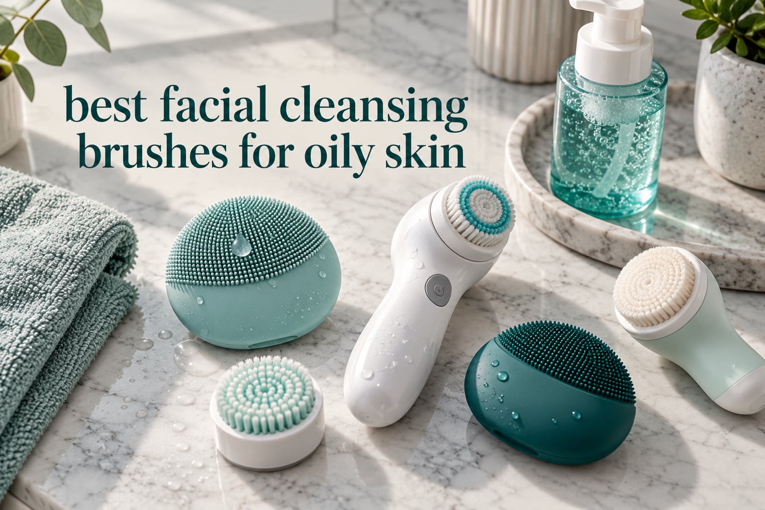best facial cleansing brushes for oily skin