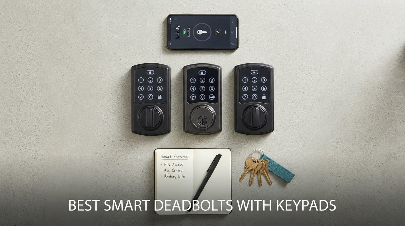 best smart deadbolts with keypads