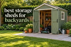 best storage sheds for backyards