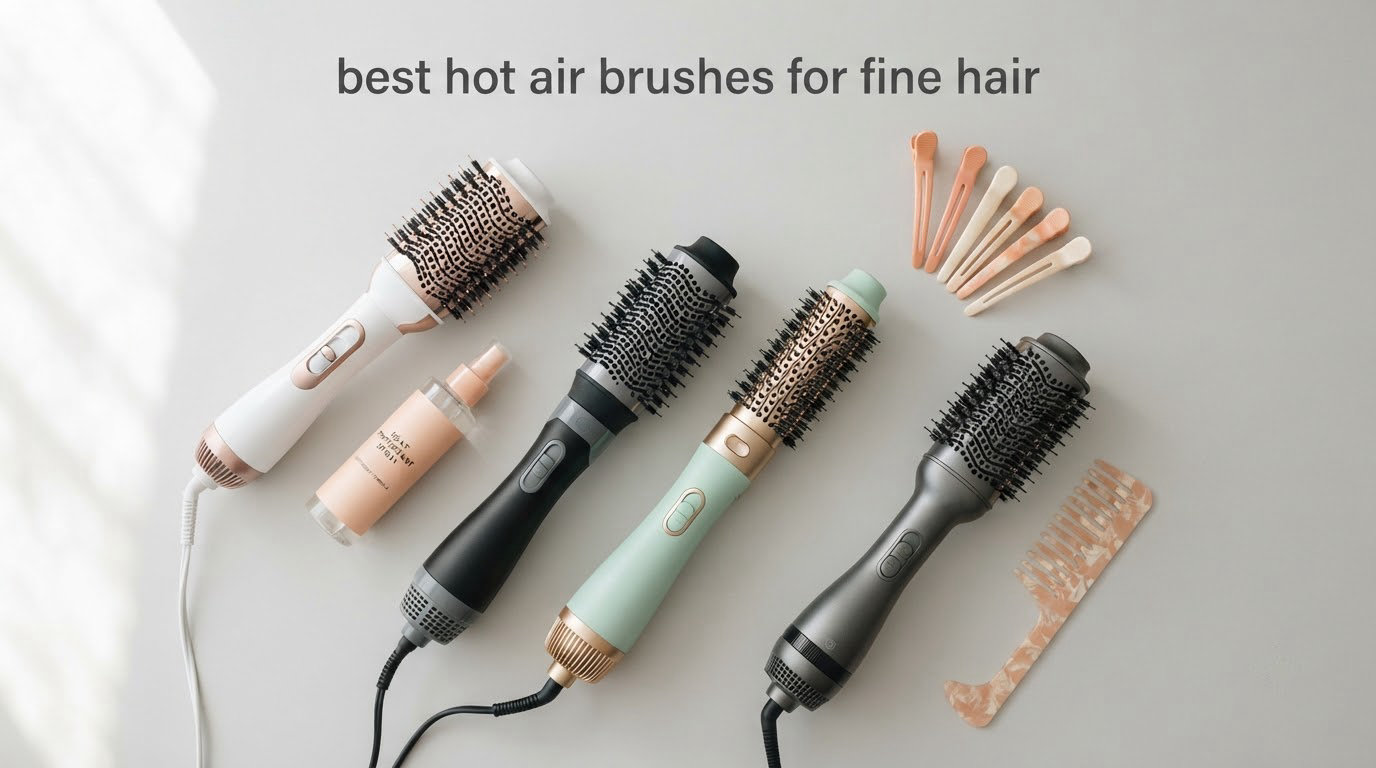 best hot air brushes for fine hair