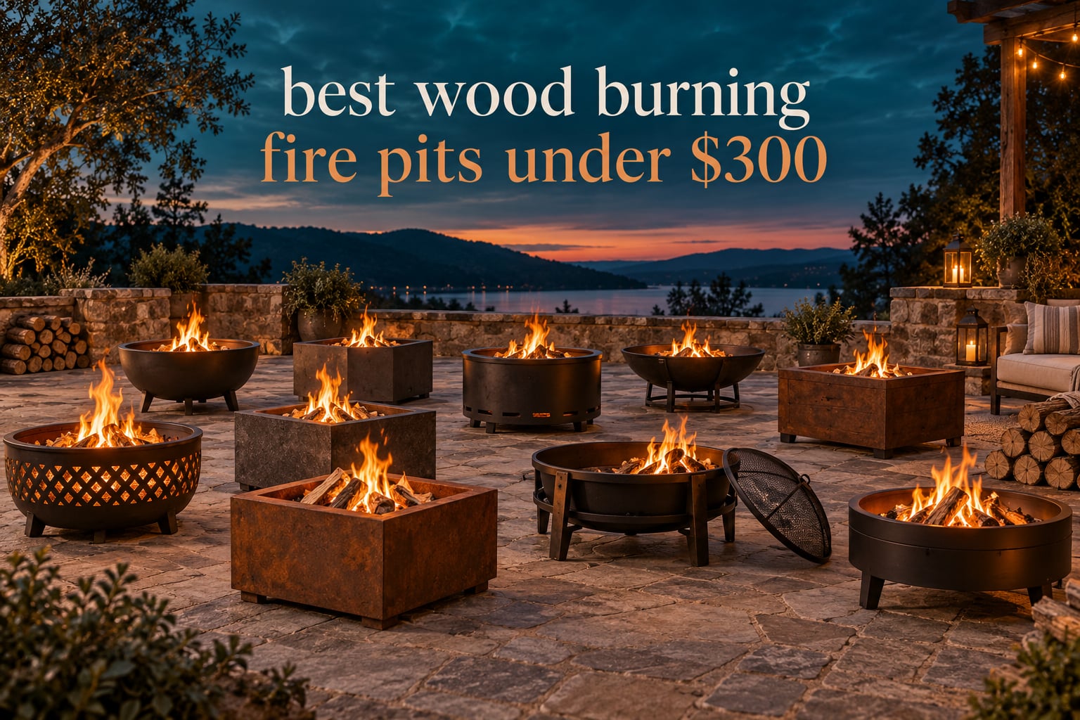 best wood burning fire pits under $300