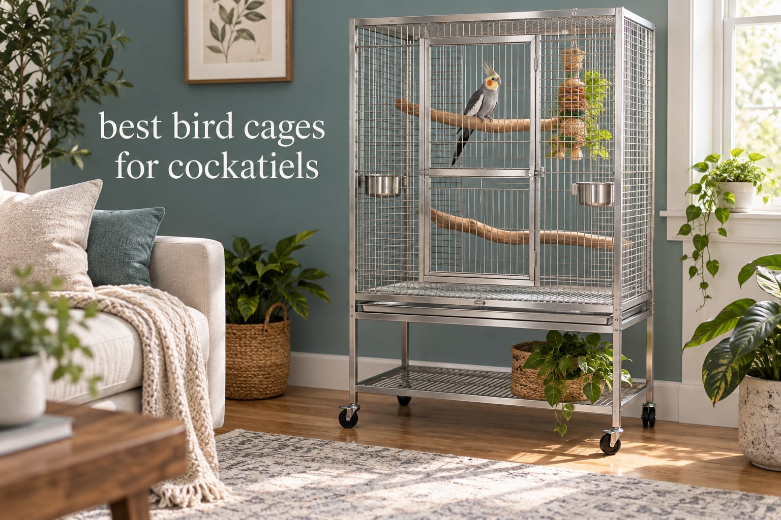 best bird cages for cockatiels